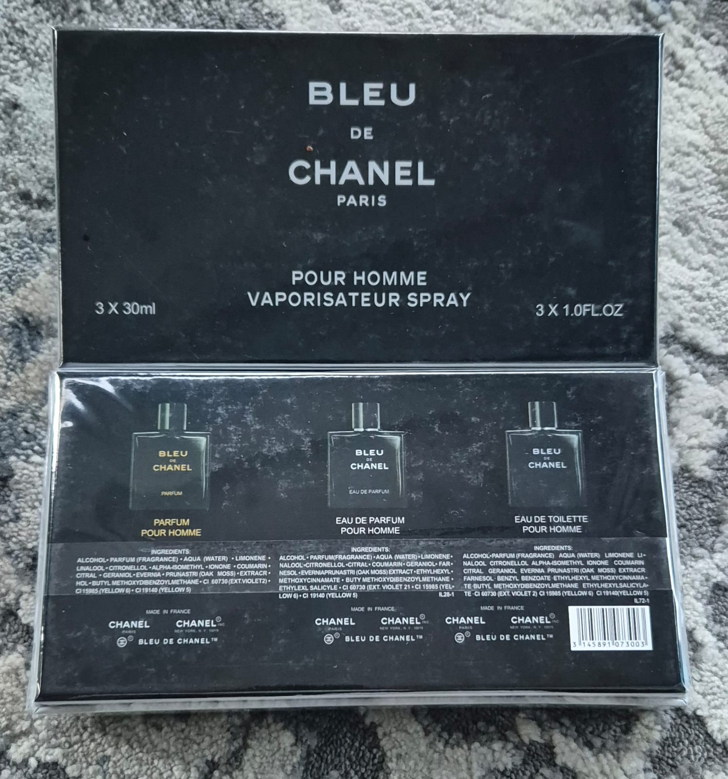 Chanel De Bleu Set (3 x 30ml)