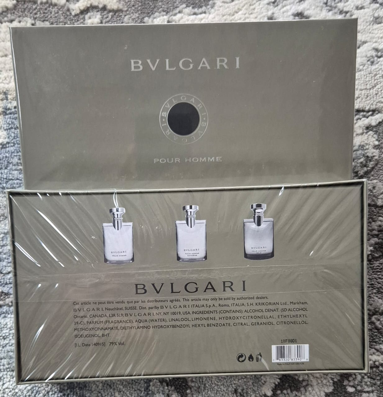 Bvlgari Pour Homme Set (3 x 30ml)