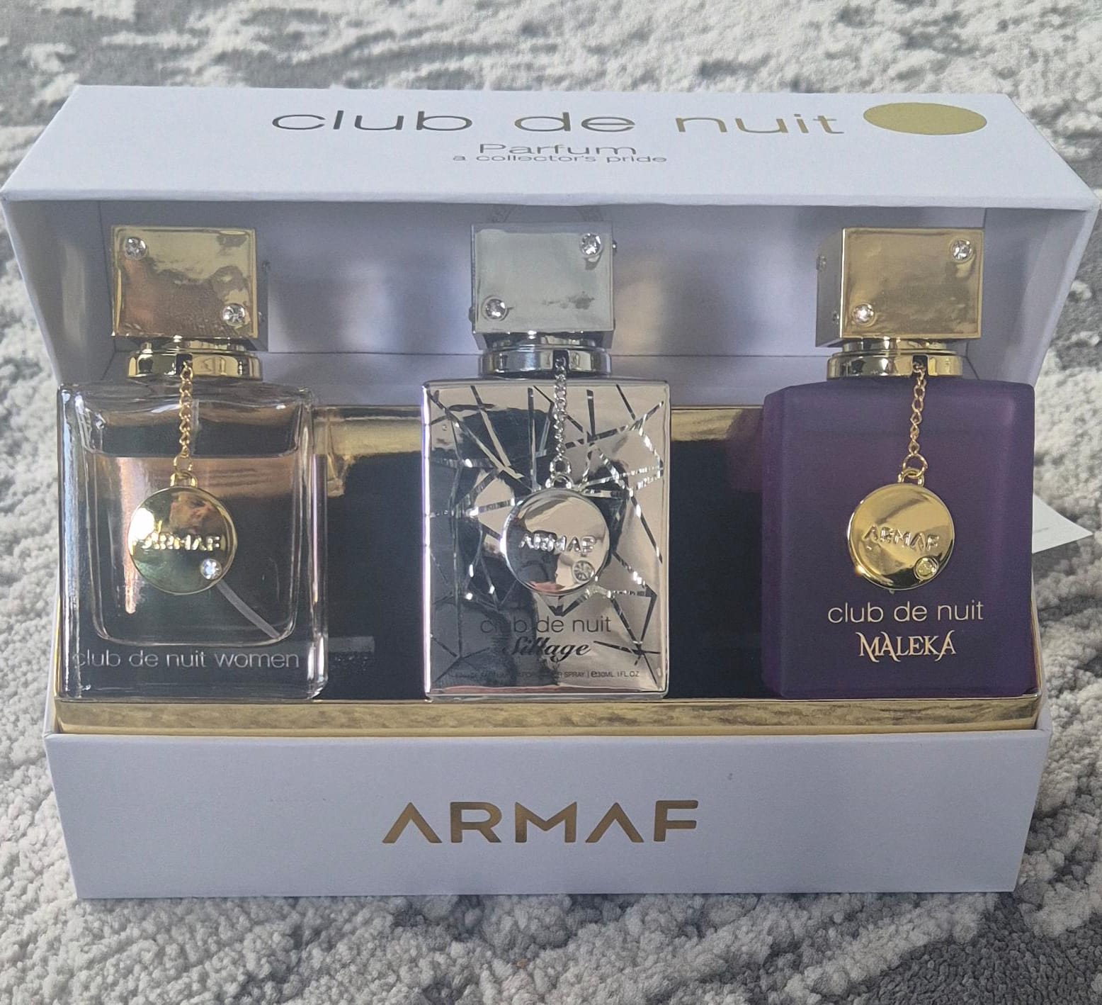 Armaf Club De Nuit Maleka/Woman/Sillage Set (3 x 30ml)