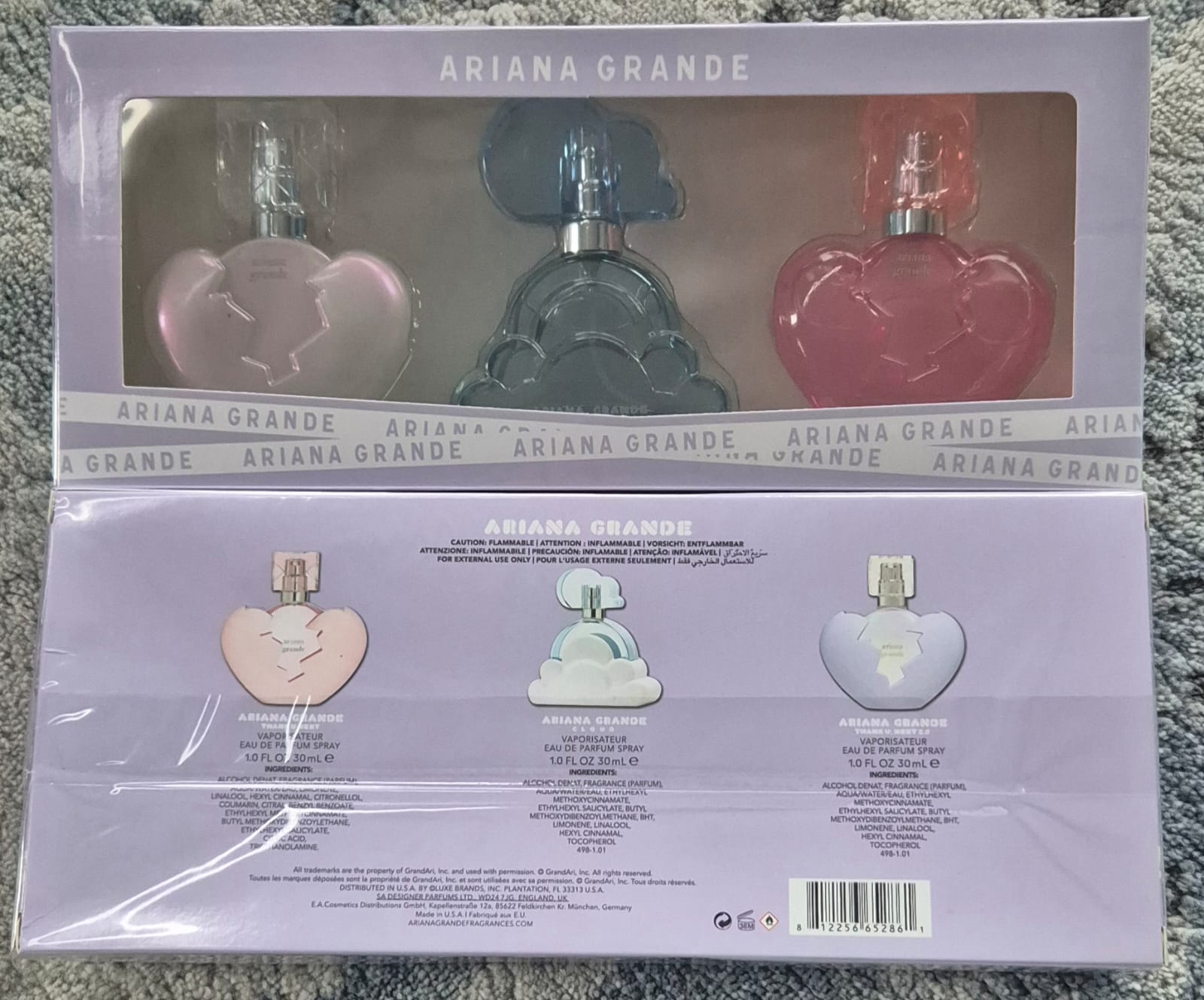 Ariana Grande Cloud/Thank You Next Set (3 x 30ml)