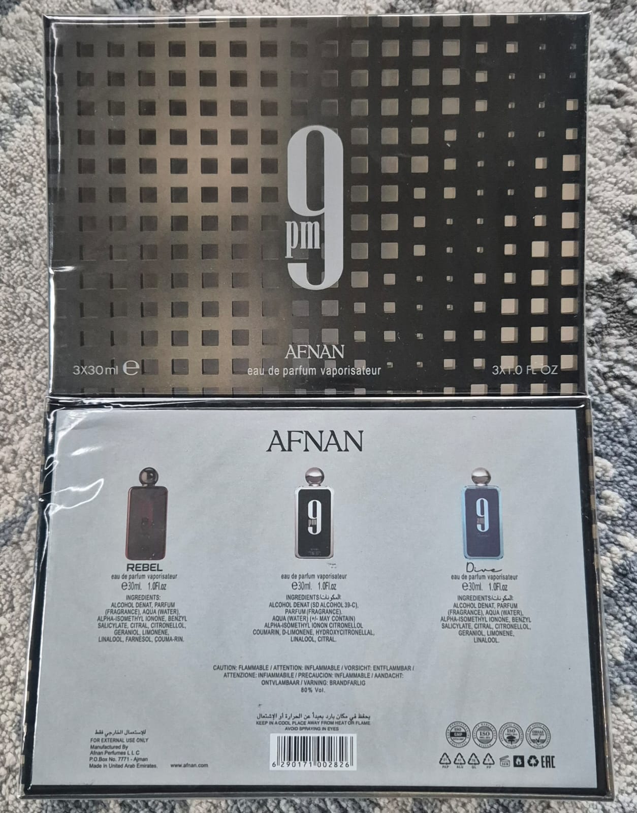 9PM By Afnan Set (3 x 30ml)