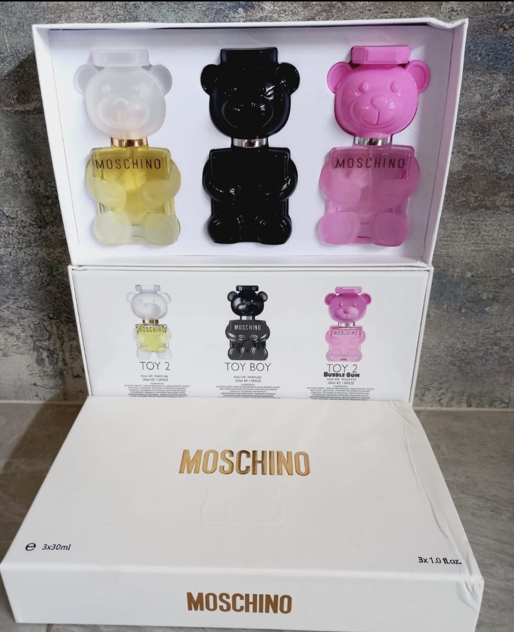 Moschino TOY2/TOY BOY Set (3 x 30ml)