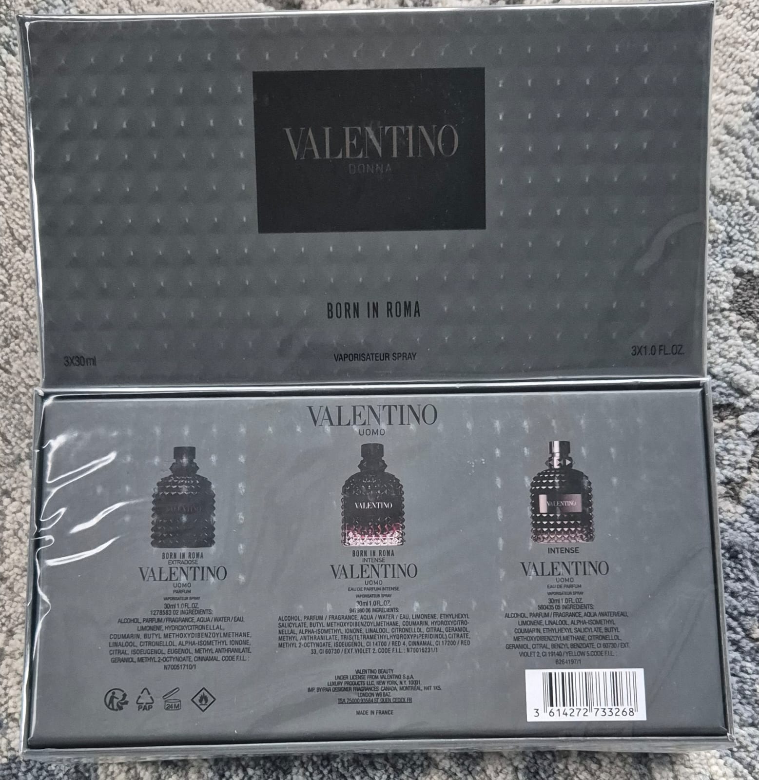 Valentino Uomo Born In Roma Set (3 x 30ml)