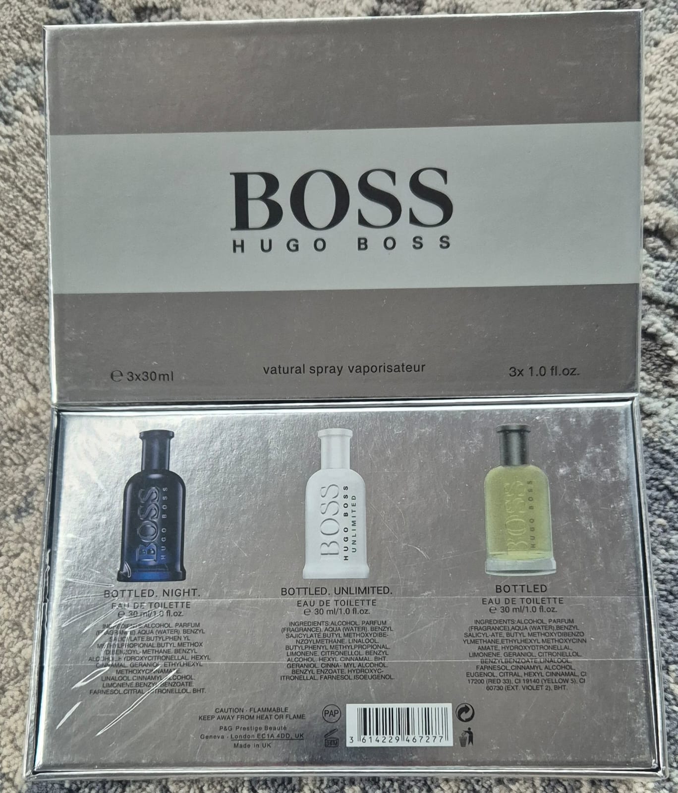 Hugo Boss Bottled Classic/Unlimited/Night Set (4 x 30ml)
