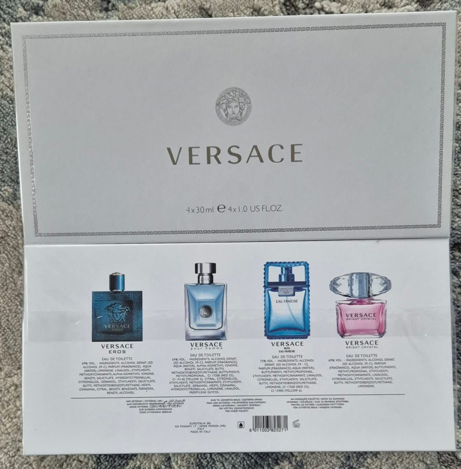 Versace Set (4 x 30ml)