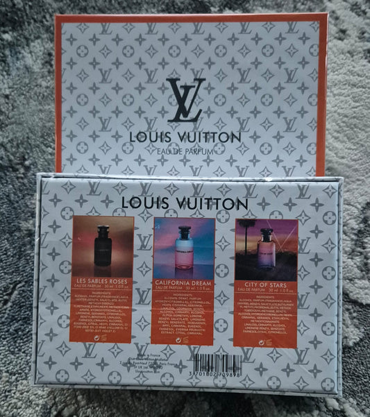 Louis Vuitton Les Sables Roses/California Dream/City Of Stars Set (3 x 30ml)