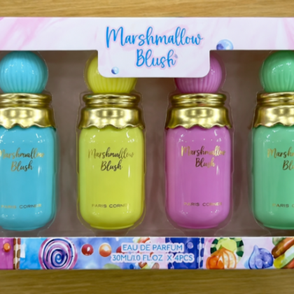 Marshmallow Blush by Paris Corner Set (4 x 30ml)