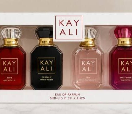Kayali Juicy Apple/Kokomeili Elixir/Utopia Vanilla Coco/Fleur Majesty Set (4 x 30ml)