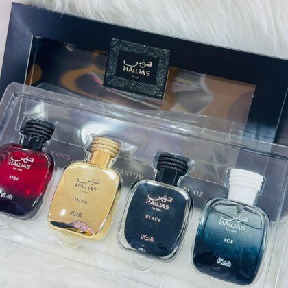 Hawas by Rasasi For Him Set (4 x 30ml)