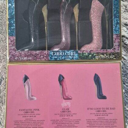 CH Good Girl Glitter Blue/Fantastic Pink/Very Glam Set (3 x 30ml)