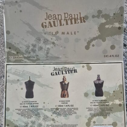 Jean Paul Gaultier Le Male Le Parfum/Le Male Elixir/Ultra Male Set (3 x 30ml)